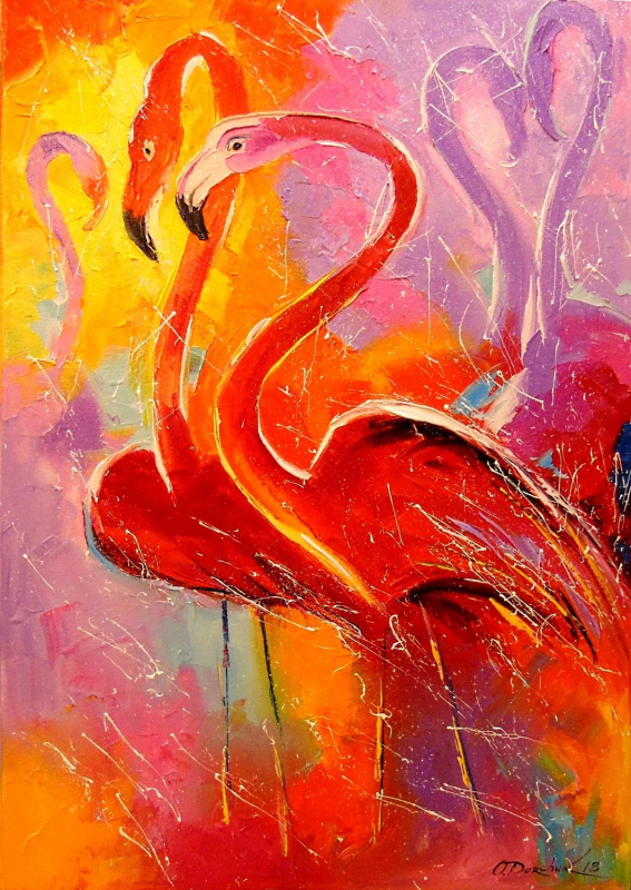 ENJOY Plameňák 1000 dílků