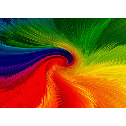 Puzzle Spřádání Duhy 1000 Dílů
