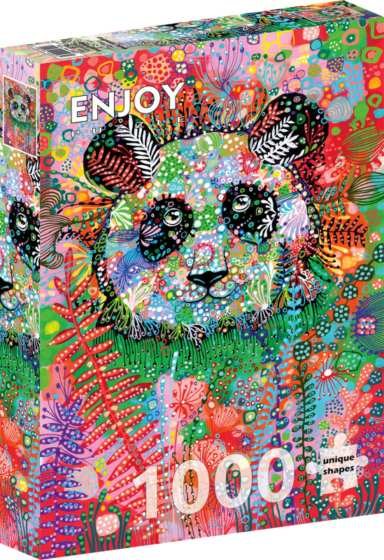 Puzzle Enigmatická panda 1000 dílků