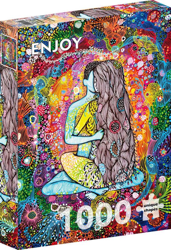 Enjoy puzzle Kosmická láska 1000 dílků