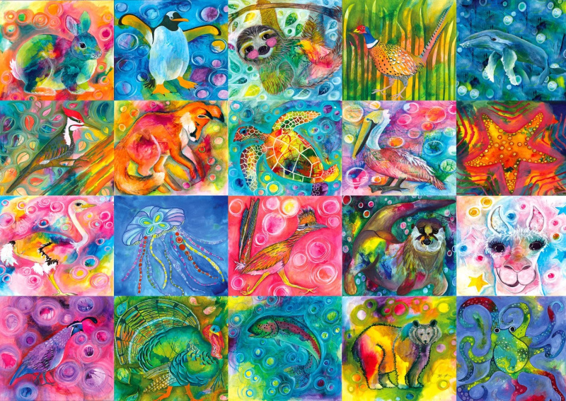 ENJOY Kouzlo zvířat 1000 dílků