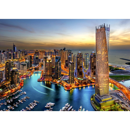 ENJOY Dubajský přístav v noci 1000 dílků