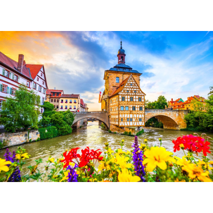 ENJOY Staré město Bamberg Německo 1000 dílků