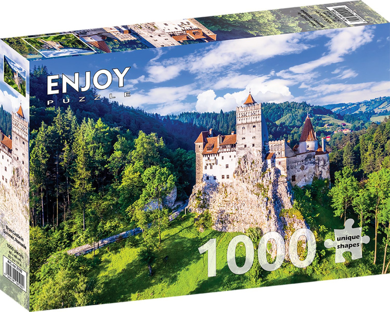 ENJOY Branský hrad v létě Rumunsko 1000 dílků