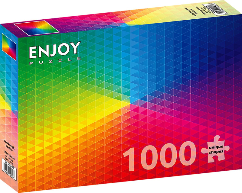 ENJOY Kaleidoskopická duha 1000 dílků