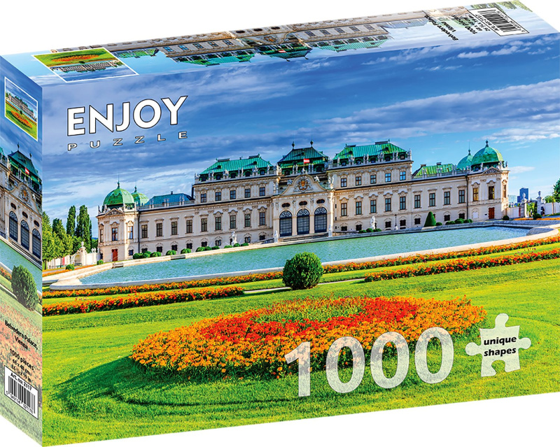 ENJOY Zámek Belvedere Vídeň 1000 dílků