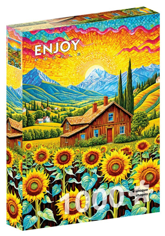 Puzzle Slunečnicový dům 1000 dílků
