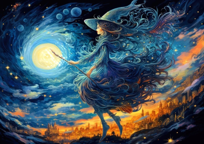 ENJOY Noc čarodějnic 1000 dílků