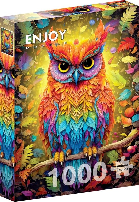 Puzzle Podzimní sova 1000 dílků
