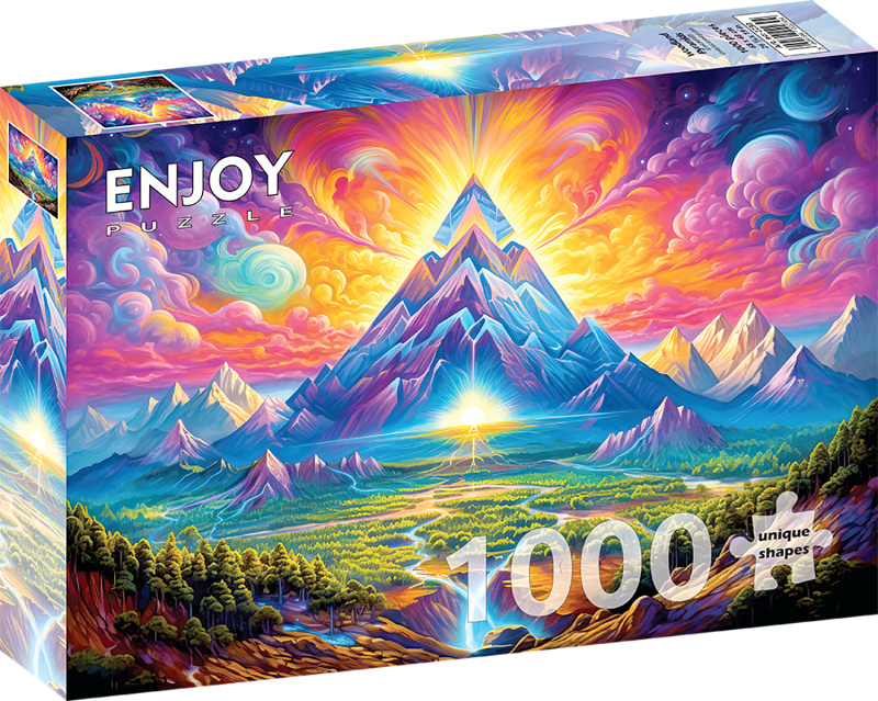 ENJOY Pyramidy v lesích 1000 dílků