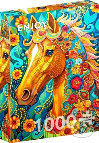 Puzzle Kvetoucí hříva 1000 dílků