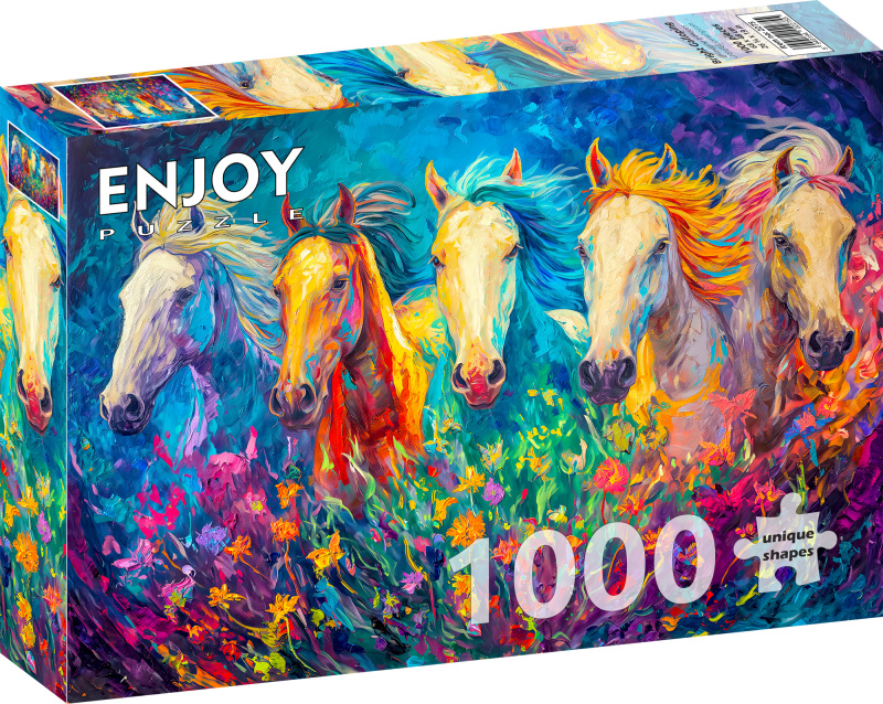 Puzzle Jasný cval 1000 dílků