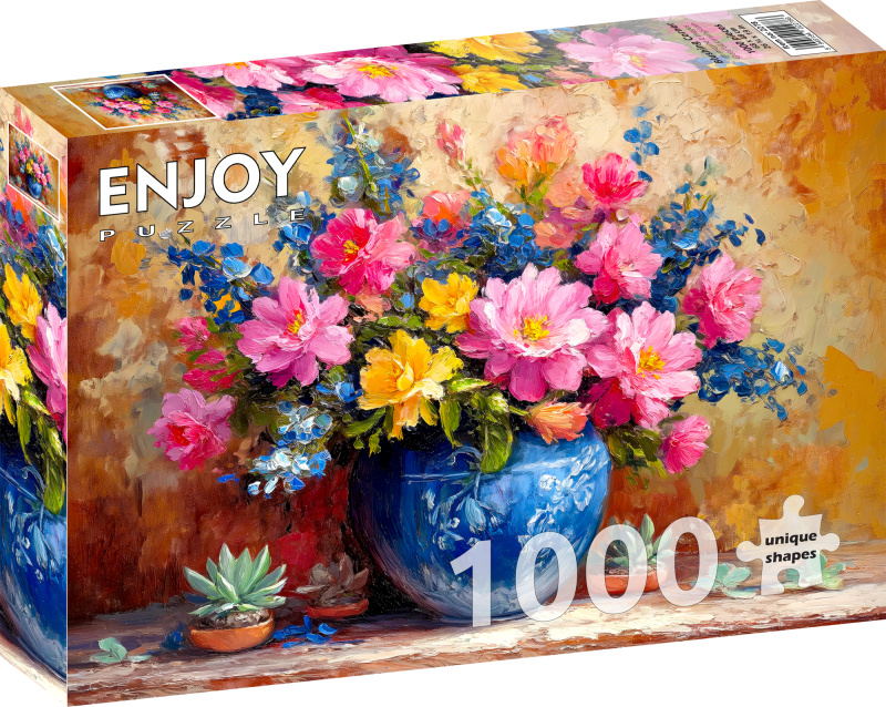 Enjoy puzzle Červenající se koutek 1000 dílků
