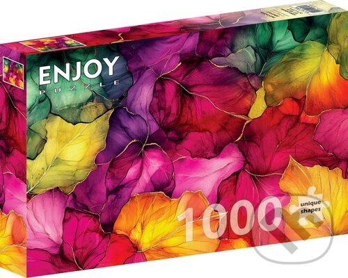 Enjoy puzzle Abstraktní podzimní listí 1000 dílků
