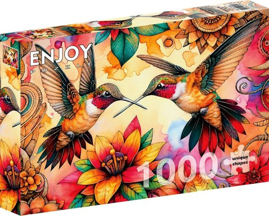Enjoy puzzle Útočiště kolibříků 1000 dílků