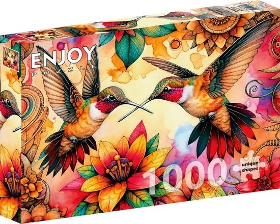 Enjoy puzzle Útočiště kolibříků 1000 dílků