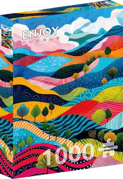 ENJOY puzzle zvlněné kopce 1000 dílků