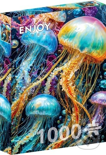 Enjoy puzzle Záře medúzy 1000 dílků