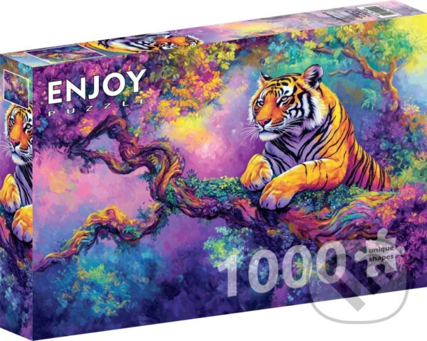 Enjoy puzzle Džunglový majestát 1000 dílků