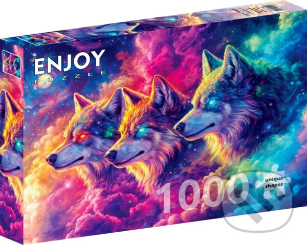 ENJOY puzzle Kosmičtí vlci 1000 dílků