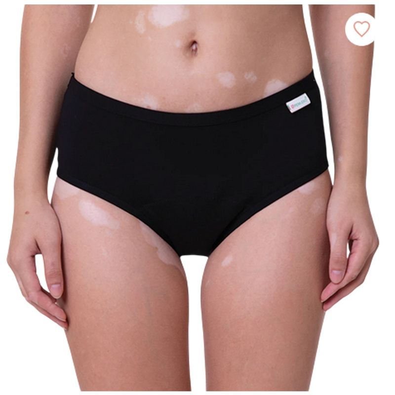 Menstruační kalhotky Femi.Eko Ida černé (Ida-Black) XL