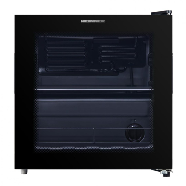 HEINNER prosklená chladnička HBC-M44BKE