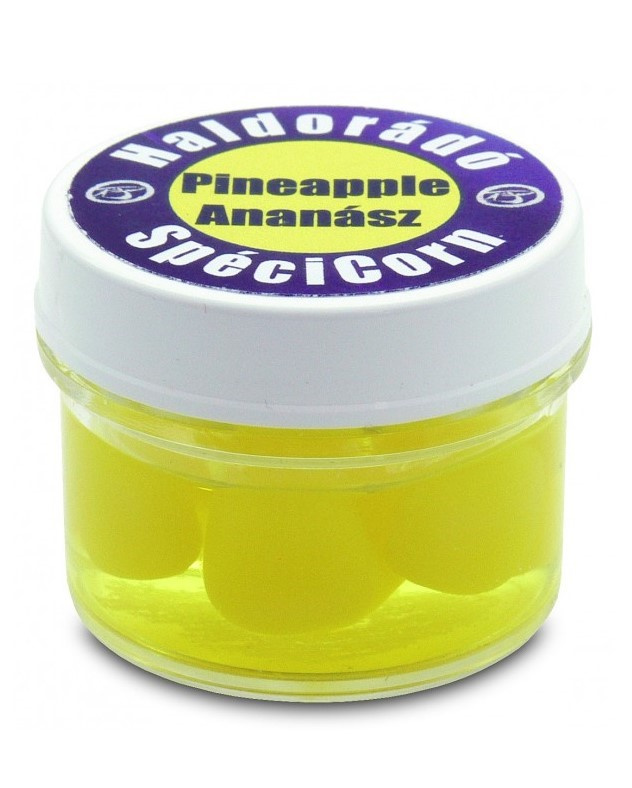 Haldorádó gumová kukuřice spécicorn 10 mm 10 ks - ananas