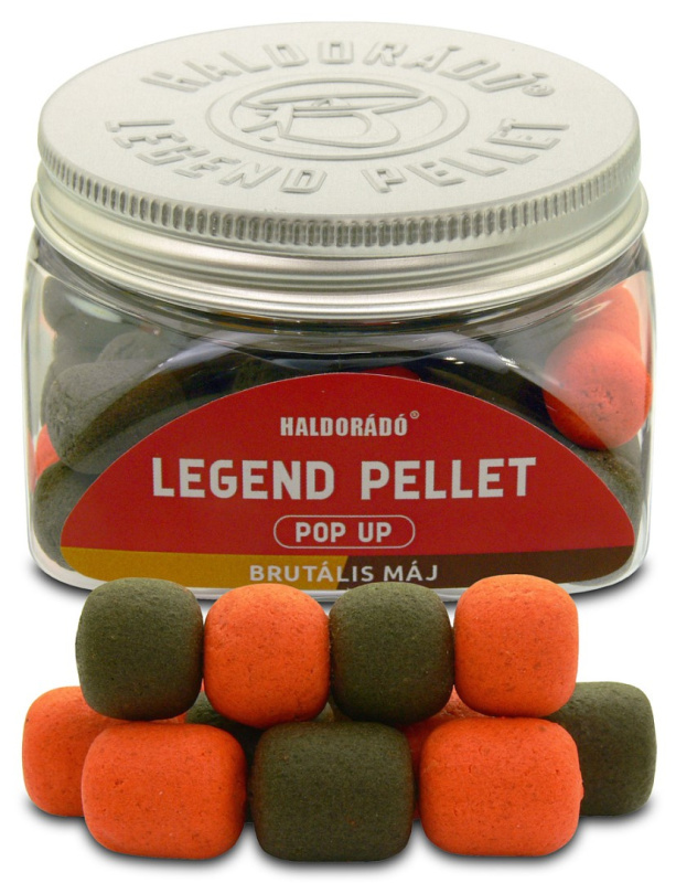 Haldorádó pelety legend pellet pop-up 50 g 12+16 mm - brutální játra