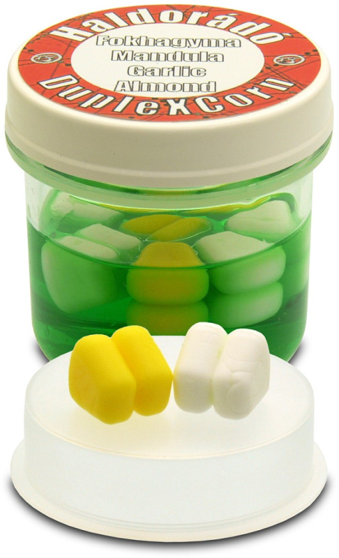 Haldorádó umělá kukuřice duplexcorn 8 ks 10 mm - česnek mandle