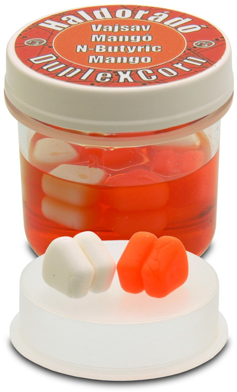 Haldorádó umělá kukuřice duplexcorn 8 ks 10 mm - kyselina máselná mango