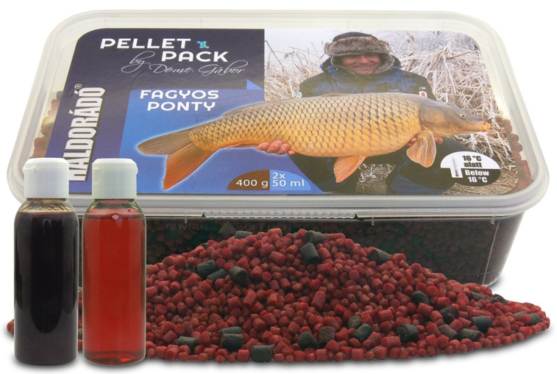 Haldorádó pelety pellet pack by döme gábor 400 g + 50 ml aroma - mrazivý kapr