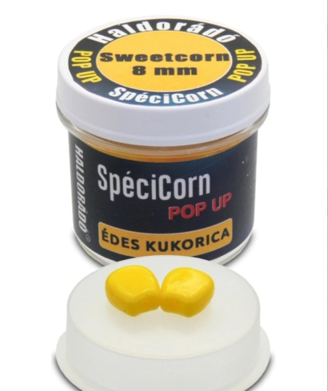 Haldorádó gumová kukuřice spécicorn pop up 20 ks - 8 mm