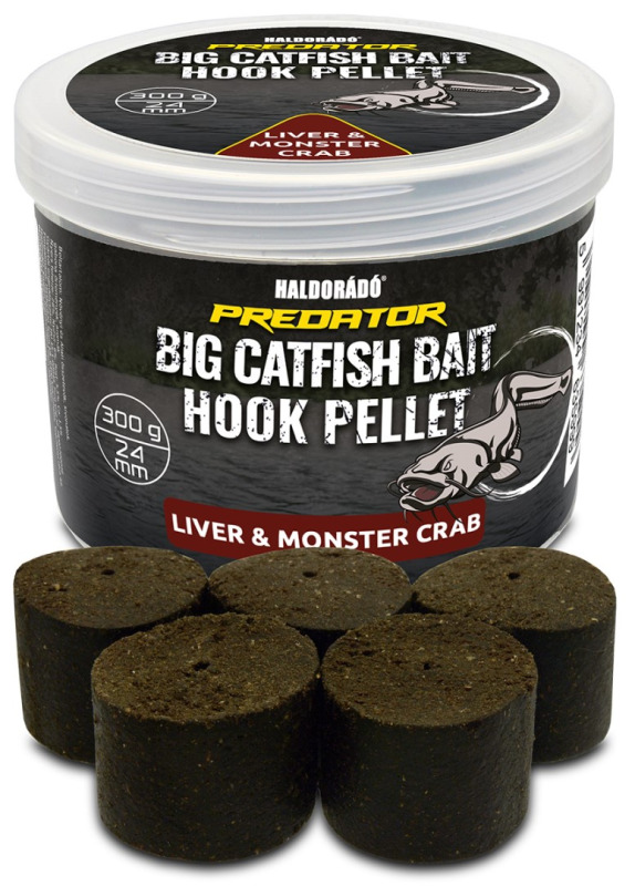Haldorádó pelety catfish bait hook pellet liver monster crab 300 g - 24 mm