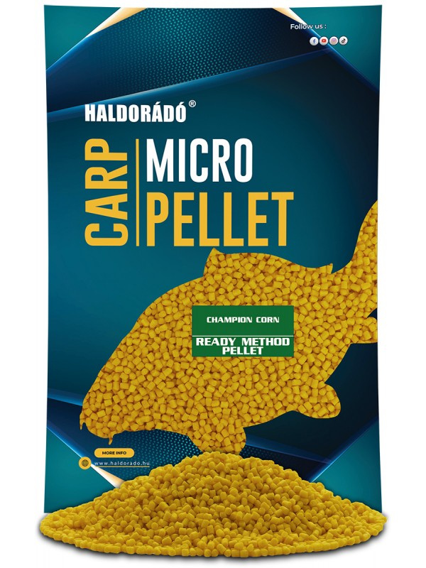 Haldorádó pelety method ready micro pellet champion corn 600 g