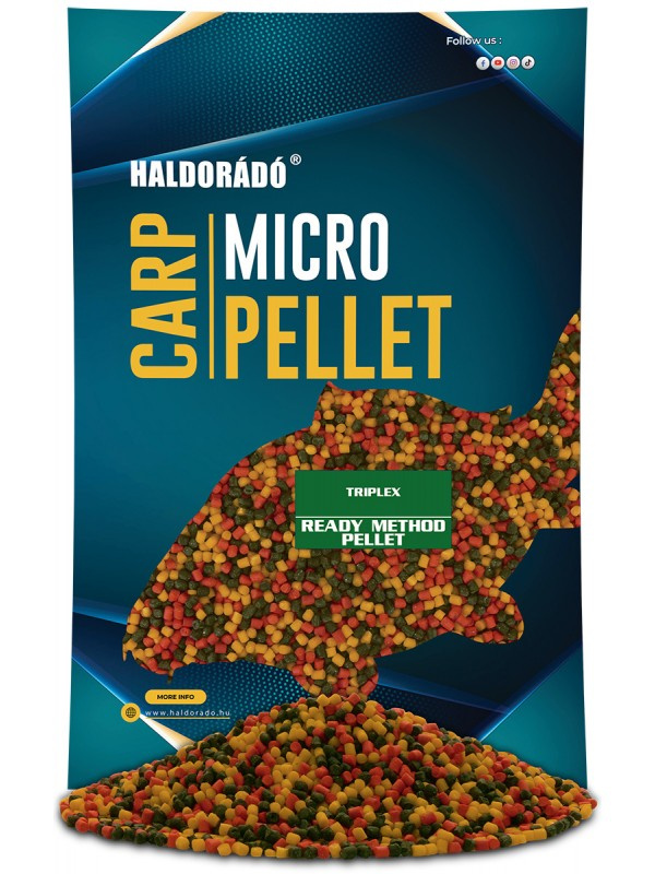 Haldorádó pelety method ready micro pellet triplex 600 g