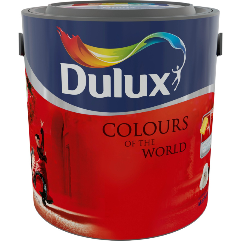 Dulux Interiérová emulzní barva Colours Of The World červené víno 2,5 l
