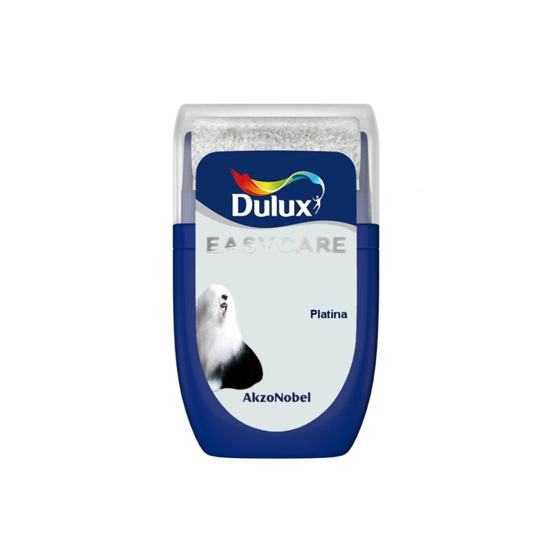 Dulux Tester, interiérová emulzní barva EasyCare platina 30 ml