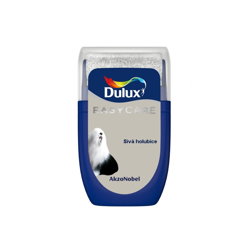 Dulux Tester, interiérová emulzní barva EasyCare sivá holubice 30 ml