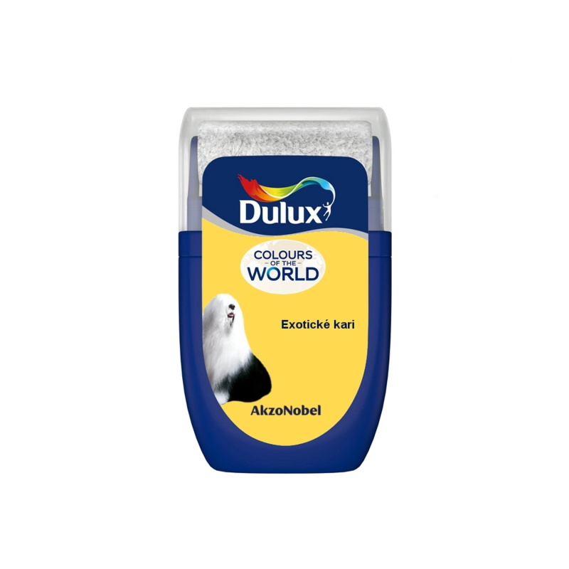 Dulux Tester, interiérová barva Colours Of The World exotické karí 30 ml