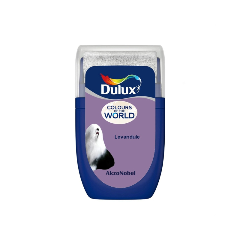 Dulux Tester, interiérová barva Colours Of The World levandule 30 ml