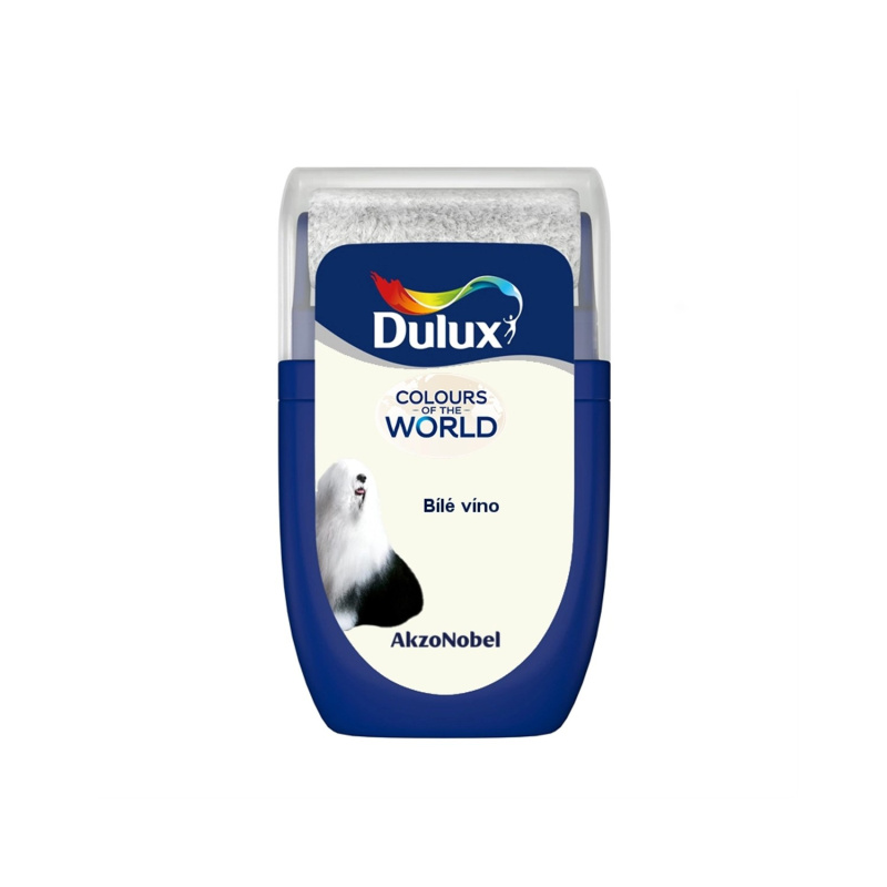 Dulux Tester, interiérová barva Colours Of The World bílé víno 30 ml
