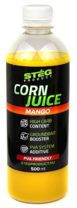 Stég booster corn juice 500 ml - mango