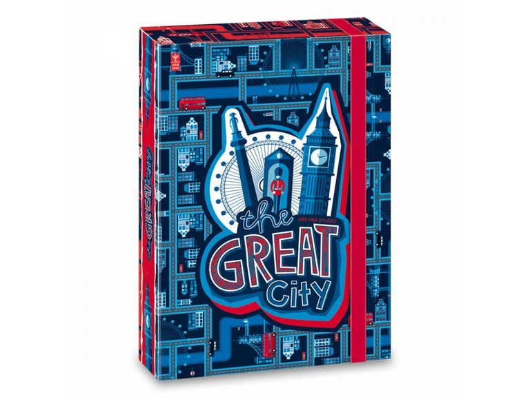 Desky na sešity A5 Ars Una - The Great City
