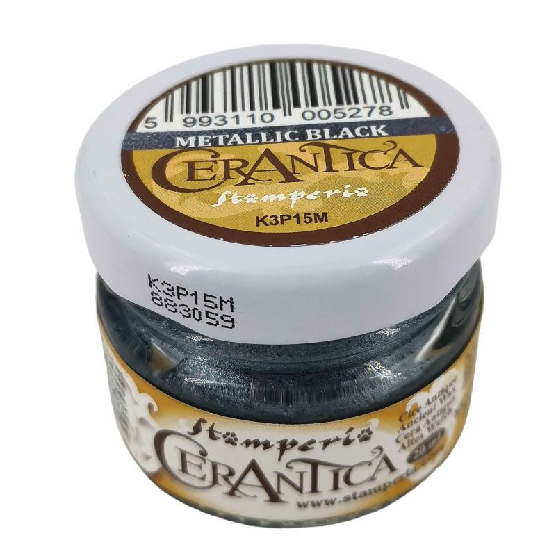Patina Cerantica - metalická černá 20ml