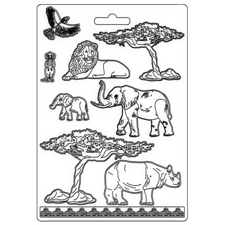 Forma na odlévání A4 - Savana