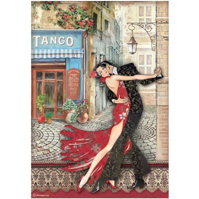 Rýžový papír Tanečníci