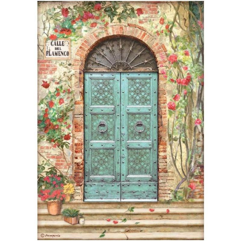 Rýžový papír Dveře