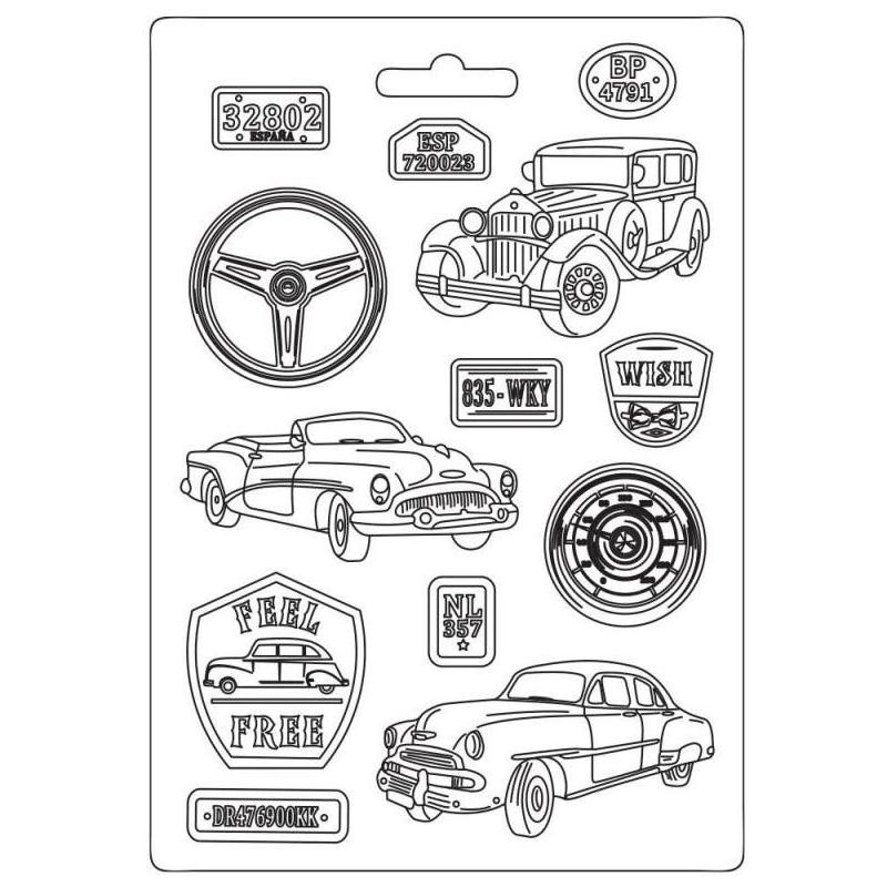 Forma na odlévání A4 - Auta