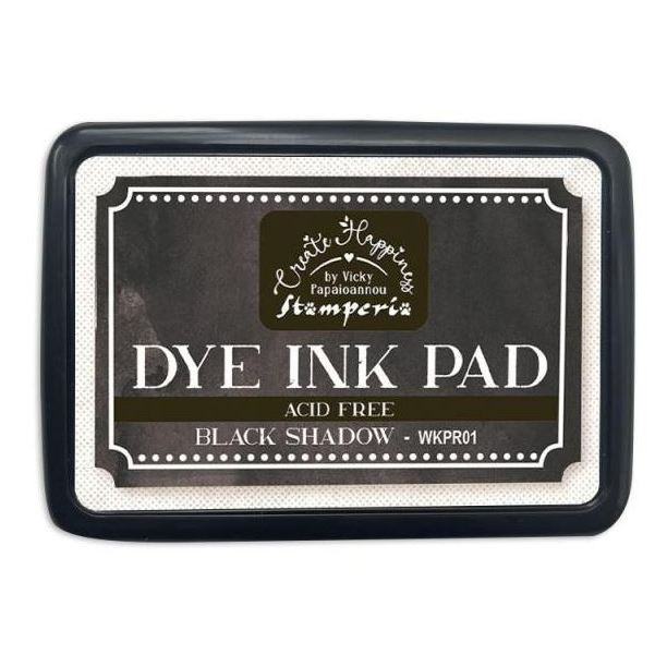 Polštářek Dye Ink black shadow