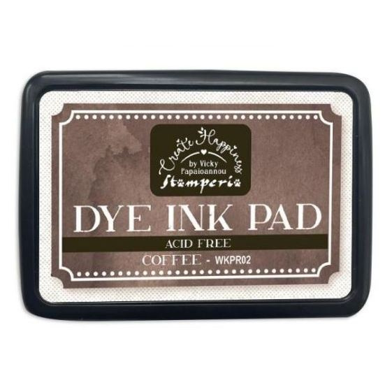 Polštářek Dye Ink coffee